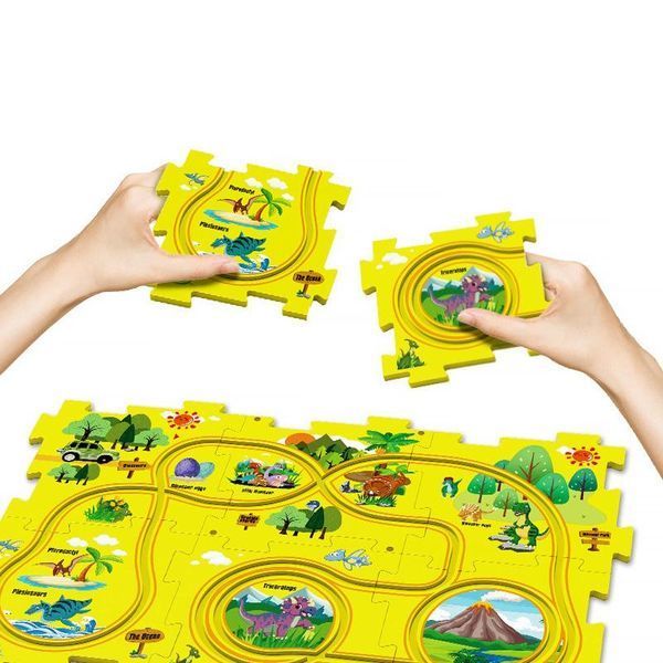 Розвиваюча іграшка-пазл SHT 1103A Dinosaur Park (25pcs) 79956 фото