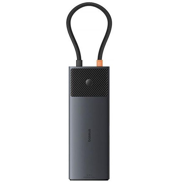 Перехідник HUB Baseus Metal Gleam II OS 10in1 Dual Display (B00061800123-01) 80544 фото