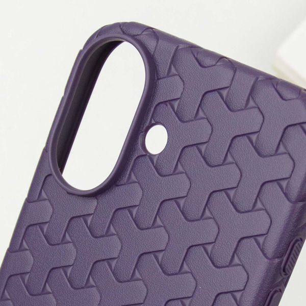 Чохол TPU Weaving для Apple iPhone 16 (6.1") 74860 фото