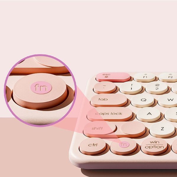 Бездротова клавіатура Baseus K01A Wireless Tri-Mode Keyboard (English Version) (B00955503) 74785 фото