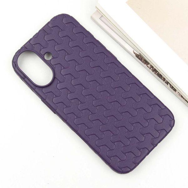 Чохол TPU Weaving для Apple iPhone 16 (6.1") 74860 фото