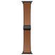 Ремінець Hoco WA34 Basic magnetic buckle silicone leather strap для Apple watch 44/45/46/49mm 80250 фото 1