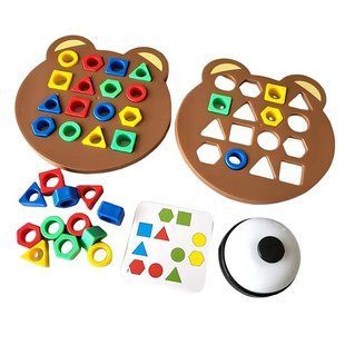 Настільна інтерактивна гра Ummi Shape Matching Game + answer bell 79864 фото