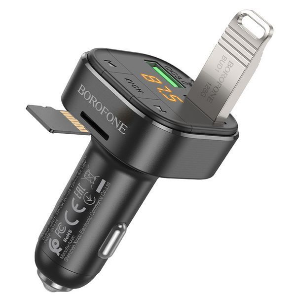 АЗП FM модулятор Borofone BC43 Flash QC3.0 73995 фото