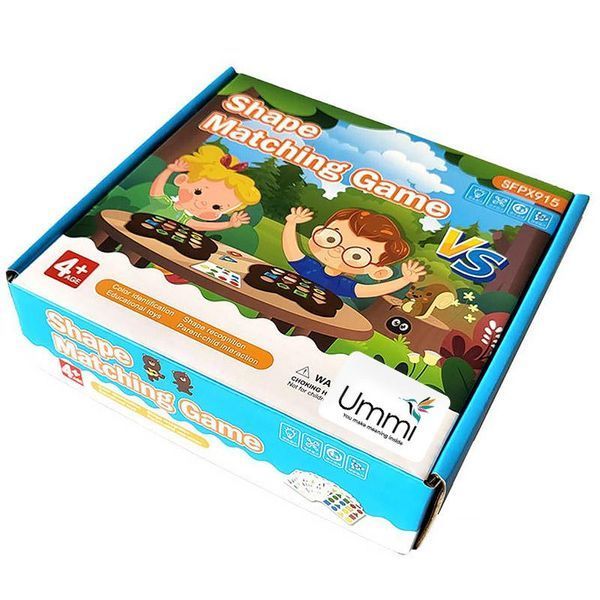 Настільна інтерактивна гра Ummi Shape Matching Game + answer bell 79864 фото