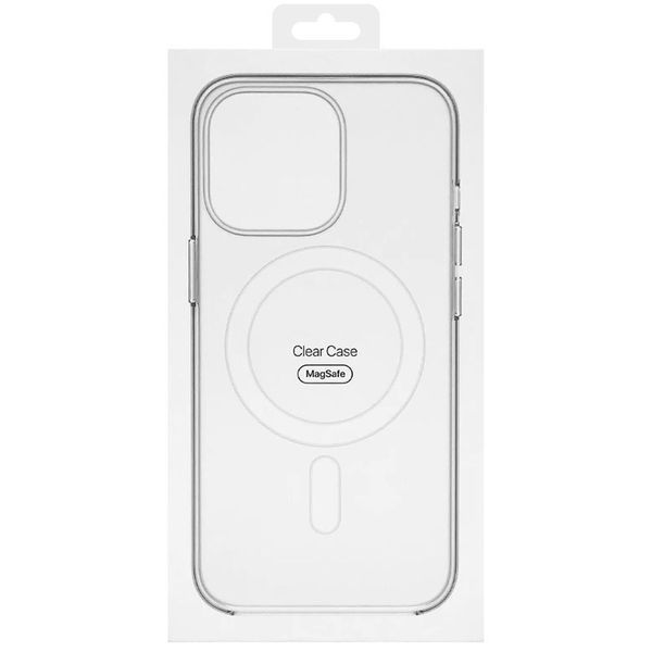 Чохол Clear Case (AAA) with MagSafe and Animation для Apple iPhone 14 Pro (6.1") 79463 фото