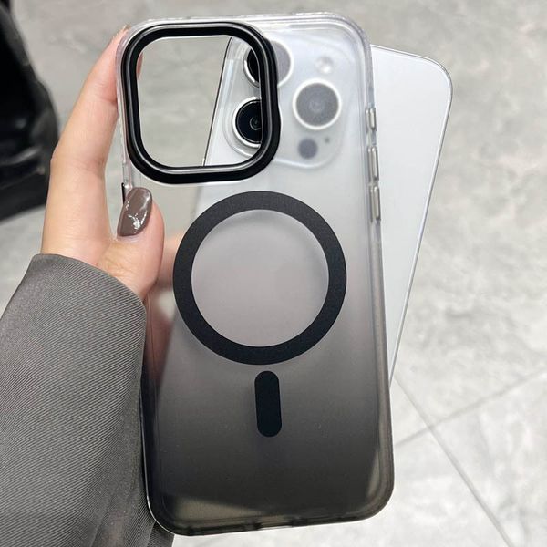 Чохол TPU+PC Shadow with MagSafe для Apple iPhone 15 Pro (6.1") 75785 фото