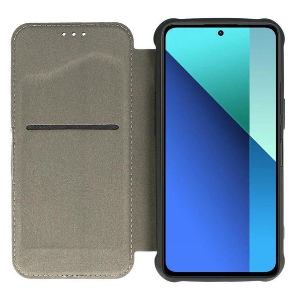 Шкіряний чохол-книжка GETMAN Razor (PU) для Xiaomi Redmi 13 4G / Poco M6 4G 73759 фото