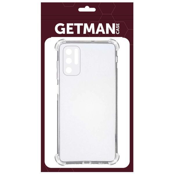 TPU чохол GETMAN Ease logo посилені кути Full Camera для Xiaomi Redmi Note 10 5G / Poco M3 Pro 71670 фото