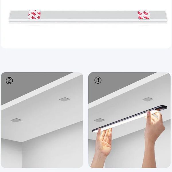 Сенсорний світильник LED з датчиком руху MZ-L1803 (35*11,5*600mm) 72949 фото