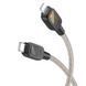 Дата кабель Hoco U124 Stone silicone power-off Type-C to Lightning (1.2m) 68366 фото 2