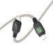 Дата кабель Hoco U124 Stone silicone power-off Type-C to Lightning (1.2m) 68366 фото 3