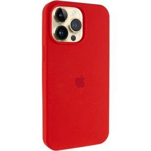 Чохол Silicone Case (AA) Logo with MagSafe для Apple iPhone 15 Pro (6.1") 80642 фото