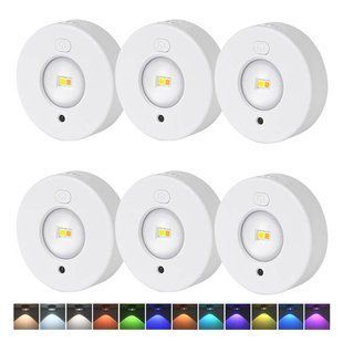 Світильник LED MZ-L3301 (комплект) with remote control (3LC+RGB/6PCS) 76105 фото