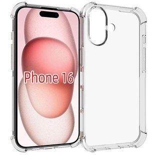TPU чохол GETMAN Ease logo посилені кути для Apple iPhone 16 (6.1") 73457 фото