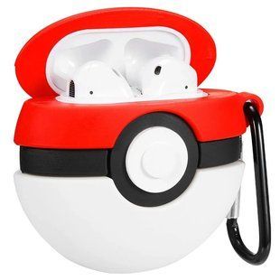 Силіконовий футляр Cartoons&Heroes для навушників AirPods 1/2 + карабін 65955 фото