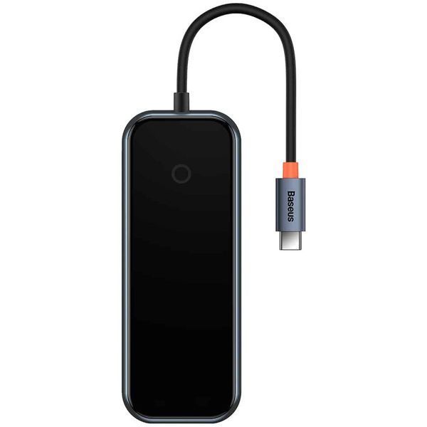 Перехідник Baseus Hub AcmeJoy 4-Port Type-C (USB3.0*3+Type-C PD&Data*1) (WKJZ) 63727 фото