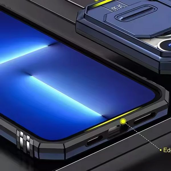 Ударостійкий чохол Camshield Army Ring для Apple iPhone 13 / 14 (6.1") 72800 фото