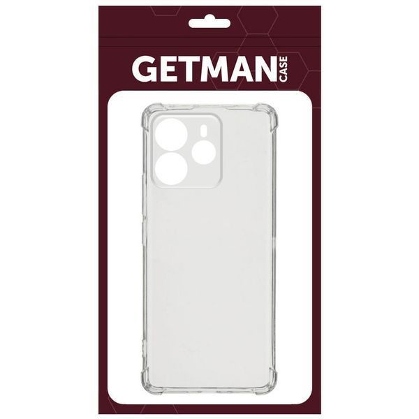 TPU чохол GETMAN Ease logo посилені кути Full Camera для Xiaomi Redmi Note 14 4G (Int. version) 76922 фото