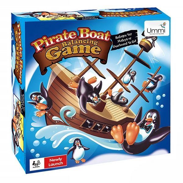 Настільна інтерактивна гра Ummi 707-61 Pirate Boat Balancing Game 79501 фото