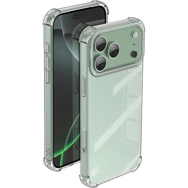 TPU чохол GETMAN Ease logo посилені кути для Apple iPhone 17 Pro (6.3") 80190 фото
