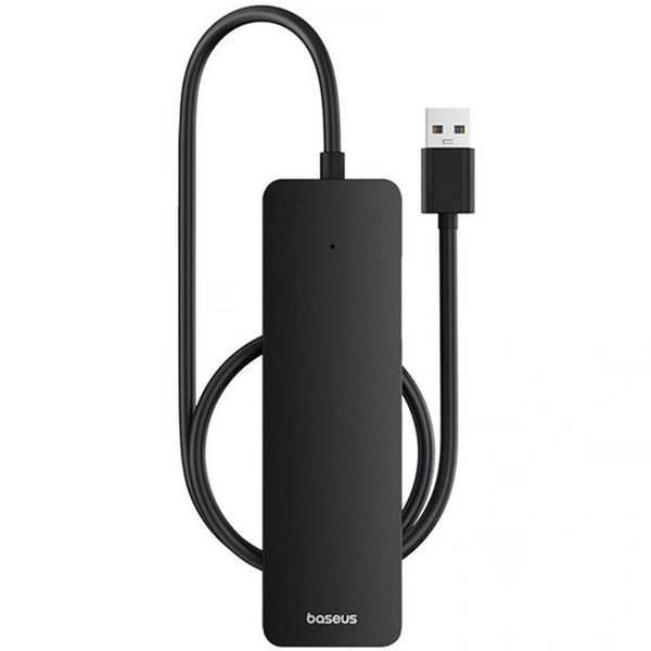 Перехідник HUB Baseus UltraJoy Series 4-Port (USB-A to 4xUSB3.0+Type-C) (0.5m) (B0005280B811-04) 80546 фото