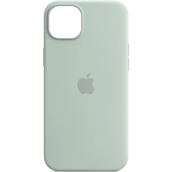 Чохол Silicone case (AAA) with Magsafe and Animation для Apple iPhone 14 (6.1") 72055 фото