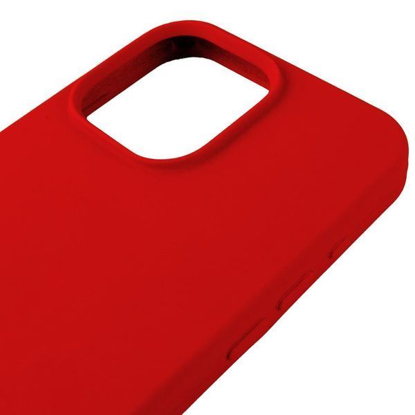 Чохол Silicone Case (AA) Logo with MagSafe для Apple iPhone 15 Pro (6.1") 80642 фото