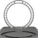 TPU+PC чохол Metal Buttons with MagSafe Carbon Ring для Apple iPhone 17 Pro Max (6.9") 80932 фото 2