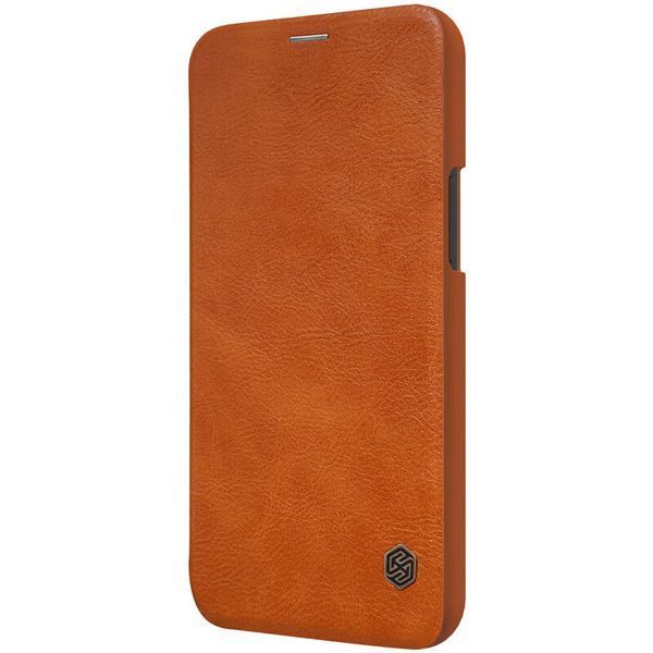 Шкіряний чохол-книжка Nillkin Qin Series для Apple iPhone 12 Pro Max (6.7") 38439 фото