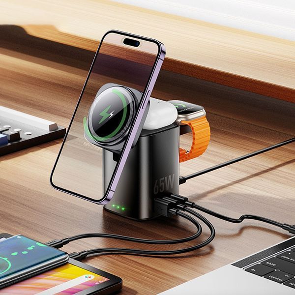 БЗП Hoco CQ20A Clever 6in1 PD65W 78732 фото