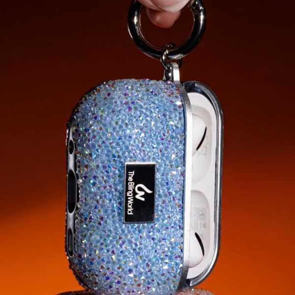TPU чохол Bling World Rock Diamond для навушників AirPods 4 75837 фото