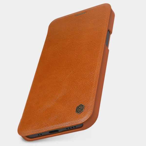 Шкіряний чохол-книжка Nillkin Qin Series для Apple iPhone 12 Pro Max (6.7") 38439 фото