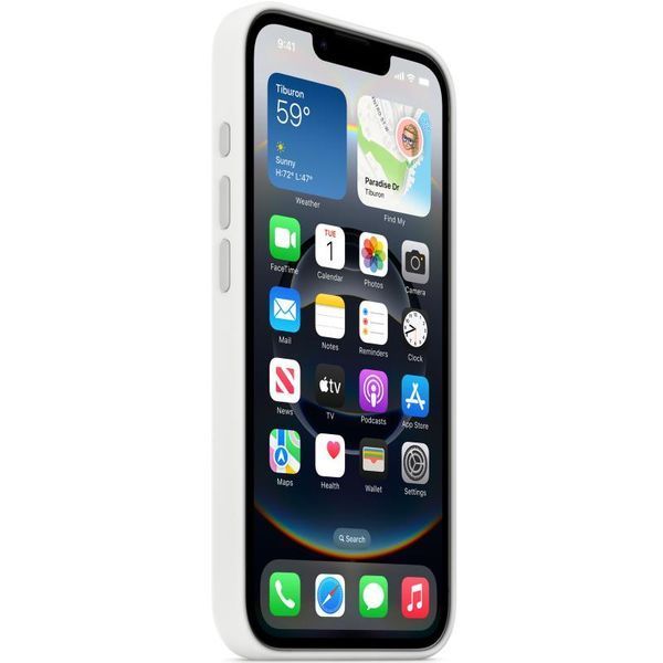 Чохол Silicone case (AAA) with Magsafe для Apple iPhone 16e (6.1") 78915 фото