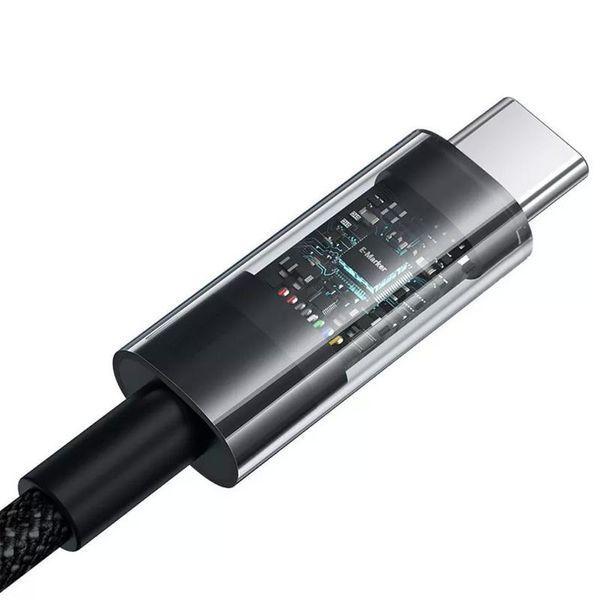 Дата кабель Baseus Gem Fast Charging Type-C to Type-C 100W (1m) (P10373000111) 79474 фото
