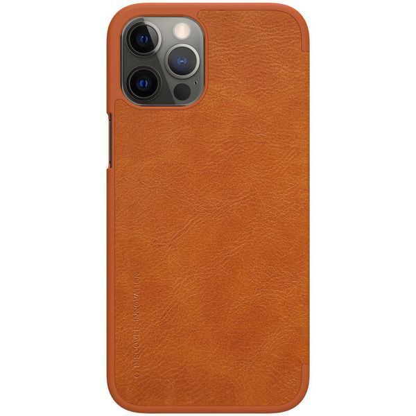 Шкіряний чохол-книжка Nillkin Qin Series для Apple iPhone 12 Pro Max (6.7") 38439 фото