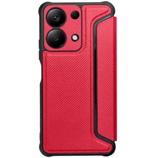 Шкіряний чохол-книжка GETMAN Razor (PU) для Xiaomi Redmi Note 13 Pro 4G / Poco M6 Pro 4G 73763 фото