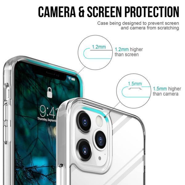 Чохол TPU Space Case transparent для Apple iPhone 15 Pro (6.1") 65803 фото