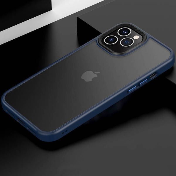 TPU+PC чохол Metal Buttons для Apple iPhone 12 Pro / 12 (6.1") 39993 фото