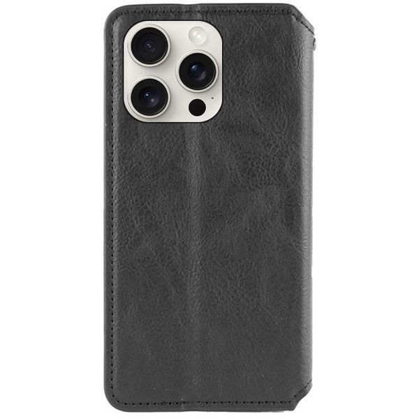 Шкіряний чохол-книжка GETMAN Cubic (PU) для Apple iPhone 13 Pro Max (6.7") 80850 фото