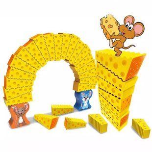 Настільна інтерактивна гра Ummi 707-B19 Mouse Stacking Cakes Game 79502 фото