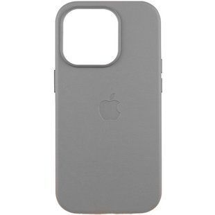 Шкіряний чохол Leather Case (AAA) with MagSafe and Animation для Apple iPhone 16 Pro (6.3") 75711 фото