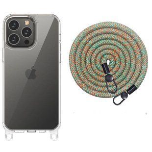 Чохол TPU Transparent with Straps для Apple iPhone 14 Pro Max (6.7") 72066 фото