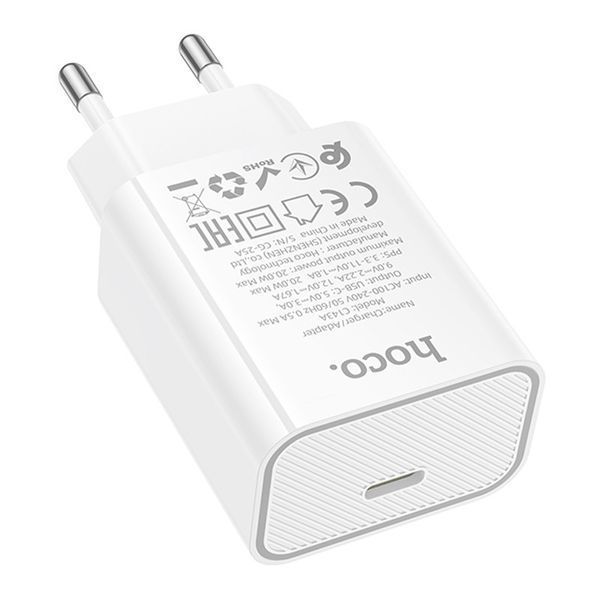 МЗП Hoco C143A Benefit PD20W (1USB-C) 78637 фото