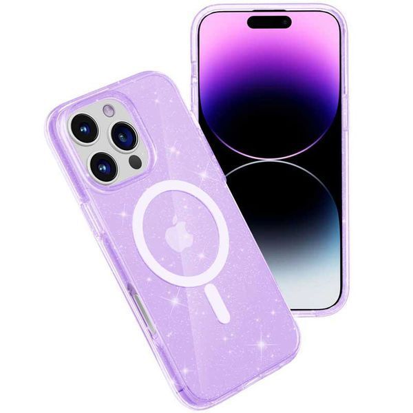 Чохол TPU Galaxy Sparkle (MagFit) для Apple iPhone 16 Pro Max (6.9") 73120 фото