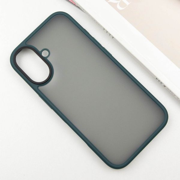 TPU+PC чохол Metal Buttons для Apple iPhone 16 (6.1") 73088 фото