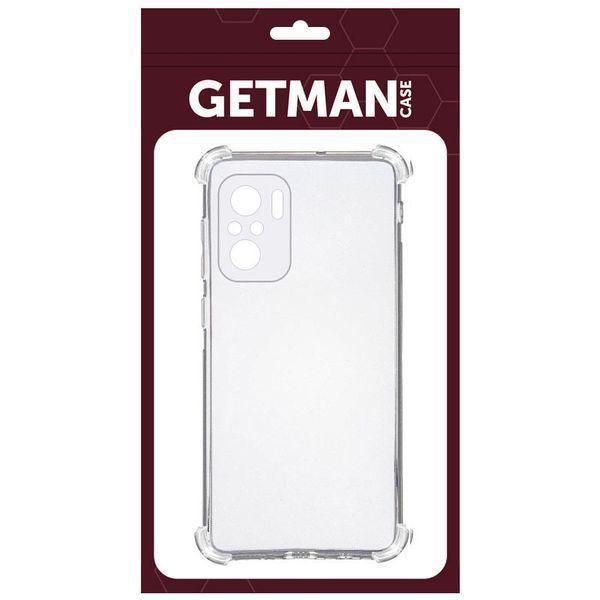 TPU чохол GETMAN Ease logo посилені кути Full Camera для Xiaomi Redmi Note 10 / Note 10s 71684 фото