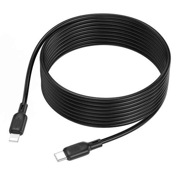 Дата кабель Borofone BX113 Lenny Type-C to Lightning 27W (3m) 76780 фото