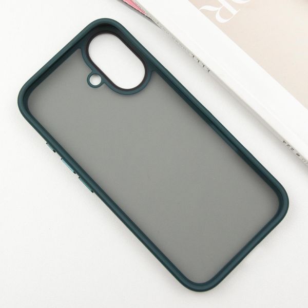 TPU+PC чохол Metal Buttons для Apple iPhone 16 (6.1") 73088 фото