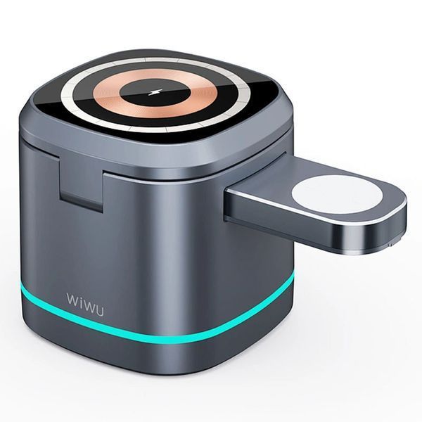 БЗП WIWU Wi-W024 3 in 1 wireless charger 68580 фото